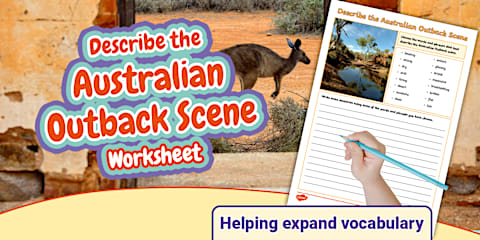 Finish the Bushwalk Adventure Story Worksheet