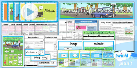 Computing: Controlling Devices Flowol: Inputs and Decisions Year 5 ...