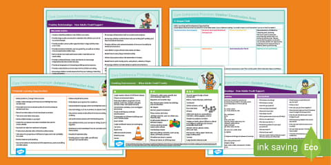 EYFS Planning Web: Outdoor Learning Ideas