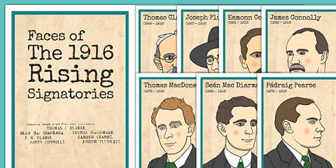 1916 Rising Proclamation Poster