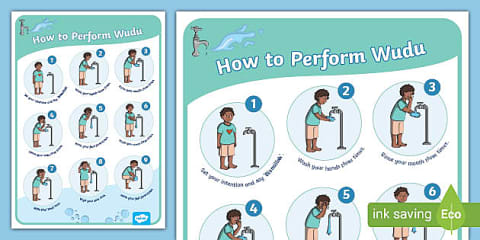 Wudu Rangers How to Make Wudu Activity