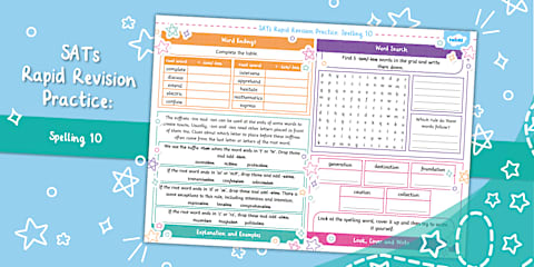 SATs Rapid Revision: Spelling 7 (Ages 10 - 11)