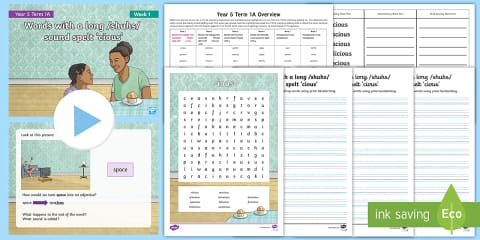 Year 5 Term 1A Week 2 Spelling Pack