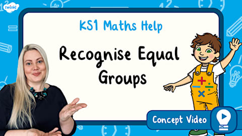 Making Equal Groups - Sharing | KS1 Maths Concept Video