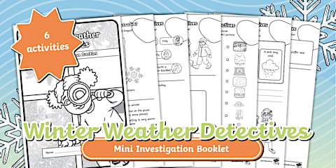 Weather Detective Week Worksheet.pdf Seasonal Weather Observation Worksheet