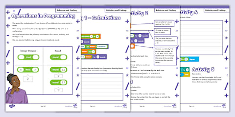 Grade 6 Robotics and Coding - Term 3 - Coding - Worksheet: Temperature ...