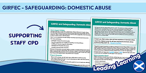 Gifec Building GIRFEC - Safeguarding in Scottish Schools Poster