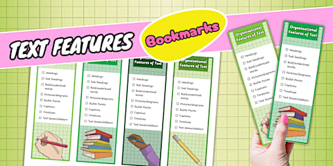 Third Grade Nonfiction Text Features Lesson Pack