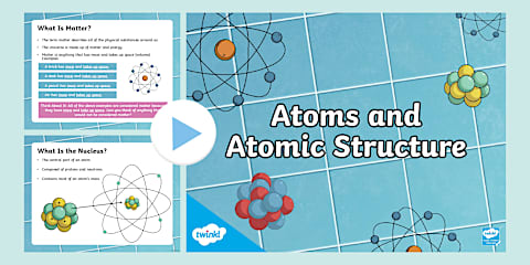 Atomic Structure Labelled Diagram