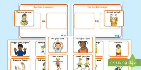 Two Step Sequence 2 Step Sequencing Cards