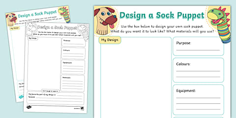 Puppet Assignment Design a Puppet Worksheet