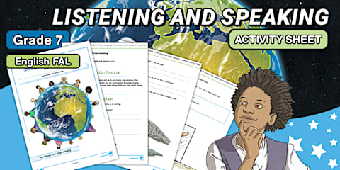 Grade 7 - English HL - Language and Structures - Bingo Game (CAPS Aligned)