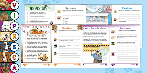 UKS2 60-Second Reads Bumper Activity Pack