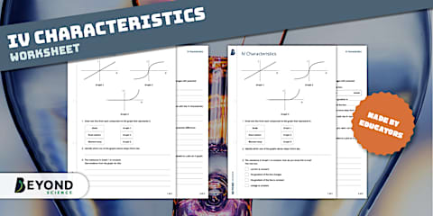 Iv Practicals Graphs Interpreting I-V Graphs