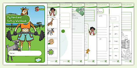 Grade 3 Phonics Hard and Soft G Worksheet