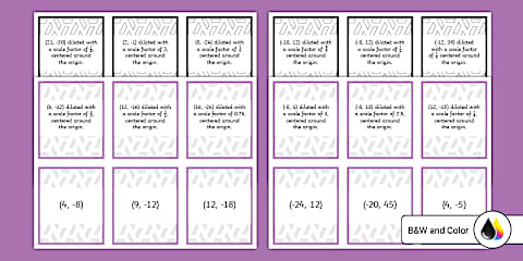 Eighth Grade Valentine's Day Transformations on the Coordinate Plane ...