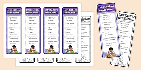 How to Write an Introduction to an Information Text Poster