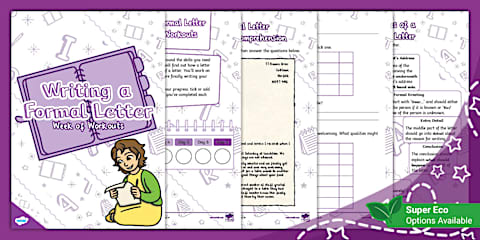 Writing Letters KS1: Formal Example Text