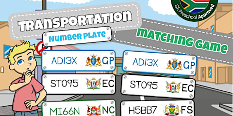 Preschool- Transportation: Sea Vehicles- Display Poster