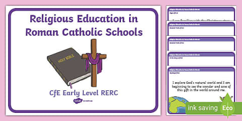 Early Level CfE Experiences and Outcomes RC Schools Overview