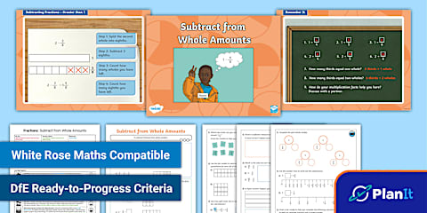 Planit Method PlanIt Maths Year 4 Fractions Lesson Pack 3: Partition a Mixed Number