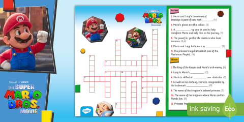 Super Mario Bros.: Learning Activity Booklet [Ages 5-7]