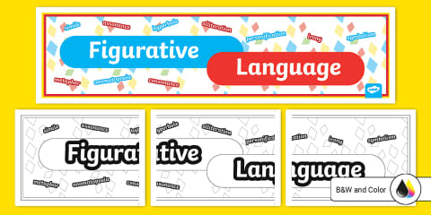 Figurative Language Posters