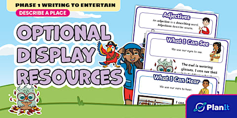 Phase 1 Writing: Writing to Entertain Describe a Place Lesson 3: I Can Hear