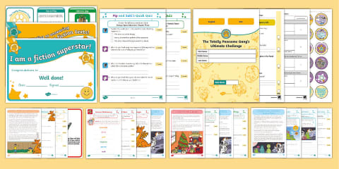 Year 2 SATs Survival: 5-for-5 Reading Test Pack 1