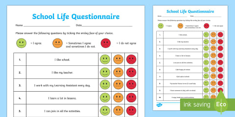 Twinkl Symbols: Pupil Voice Survey