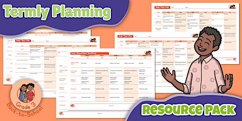 Grade 2 Phonics - Termly Planning - Resource Pack (CAPS Aligned)
