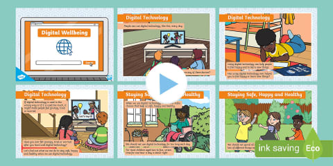Digital Wellbeing Children's Information Sheet