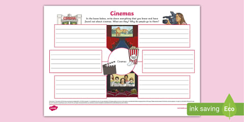 Describe the Cinema Worksheet