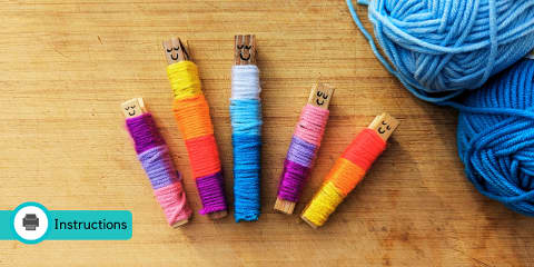 How to Make Your Own Worry Doll Worksheet