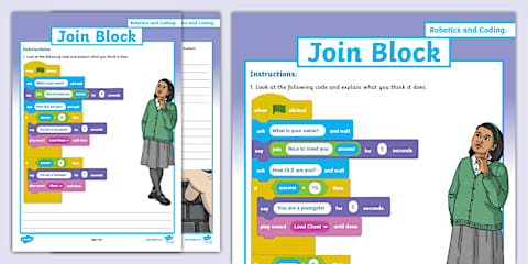 Grade 5 - Robotics and Coding - Term 4 - Robotics - Worksheet: Robots ...