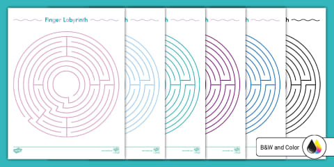 Calm Down Mindful Mazes