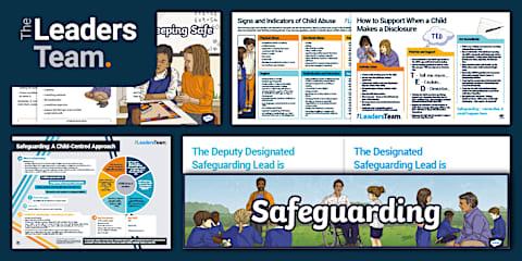 Muted Botanical Themed Safeguarding Display Poster