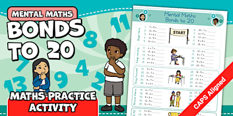 Grade 2: Math - Mental Math - Addition and Subtraction Worksheet - Term ...