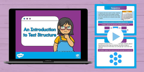 An Introduction to Text Structure PowerPoint & Google Slides for 3rd ...