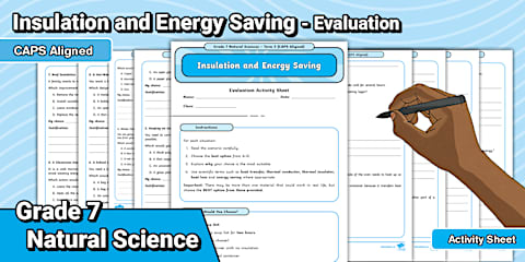 Natural Science - Grade 7 - Insulation and Energy Saving - Energy Smart ...