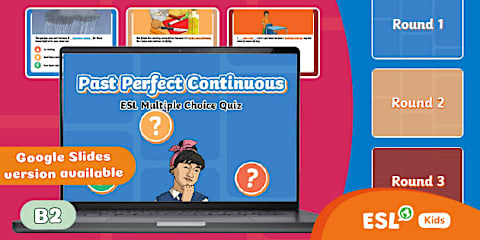 ESL Past Perfect Continuous Lesson [Kids, B2]