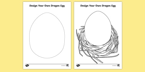 Design an Easter Egg A5 Worksheet