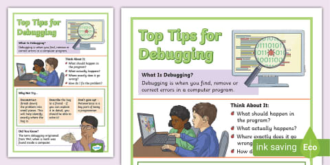 Computational Thinking: Logical Reasoning and Debugging