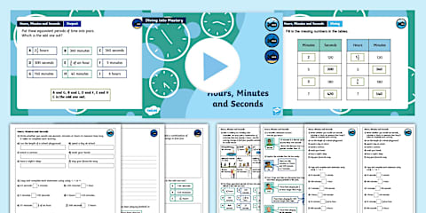Year 5 Measurement Solve Problems Converting Time Maths Mastery PowerPoint