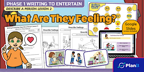 Phase 1 Writing: Writing to Entertain Describe a Person Lesson 3: What ...