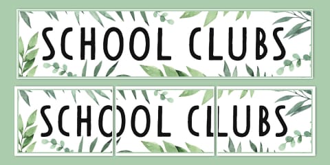 Welcome to Breakfast Club Display Poster