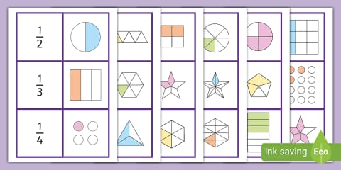 Interactive Fraction Matching Game