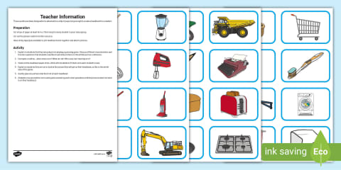 Technology Examples Ks1 Level 1 and 2 Technology: Exploring Technology Activity Sheet