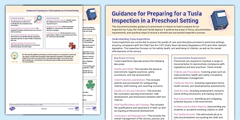 Tusla Compliance Checklist