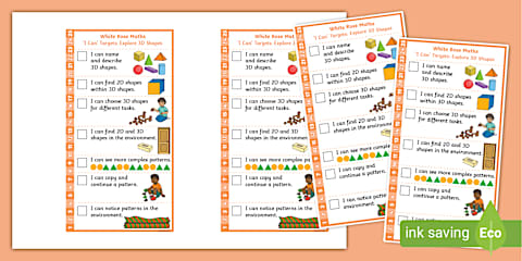 EYFS Reception Maths Spring Term Overview (Supporting White Rose Maths ...